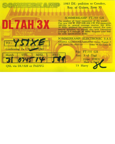 DL7AH/3X