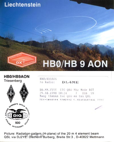 HB0/HB9AON